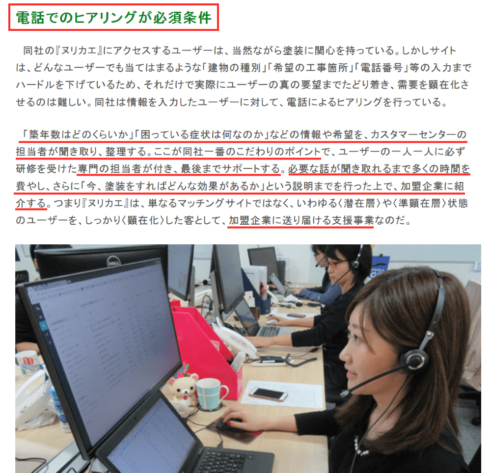 リフォーム産業新聞2020年4月13日の外壁塗装「ヌリカエ」に関する記事のサムネイル